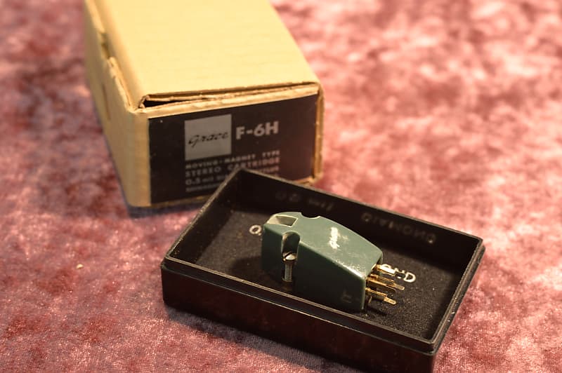 GRACE F-6H MM Cartridge NOS (Copy of Shure M3D)  			