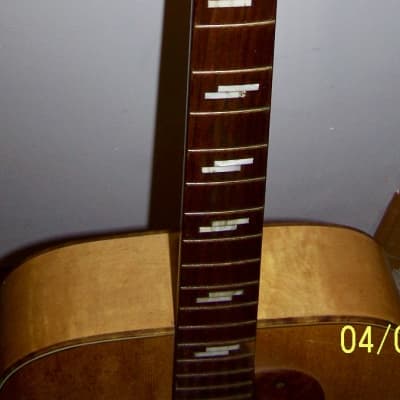 Sherwood Archtop Acoustic Guitar 1950's image 7