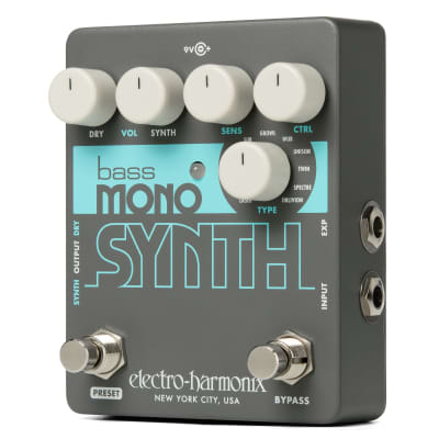New Electro-Harmonix EHX Bass Mono Synth Synthesizer Guitar Pedal! image 4