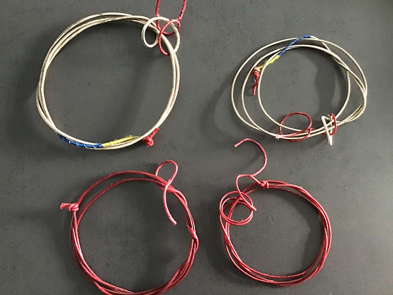 Labella Red Guts Set upright double bass strings rockabilly Reverb