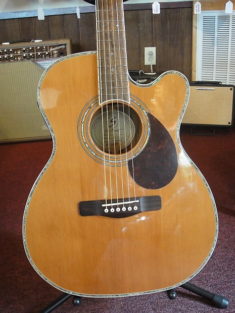 Samick Greg Bennett OM-8CE Natural w/ gig bag | Reverb