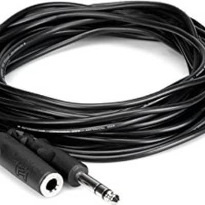 Hosa HPE Headphone Extension Cable Black - 10' image 3