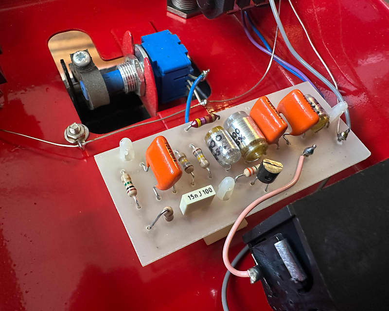 Vintage Colorsound Wah Wah pedal - Red 90s Reissue | Reverb