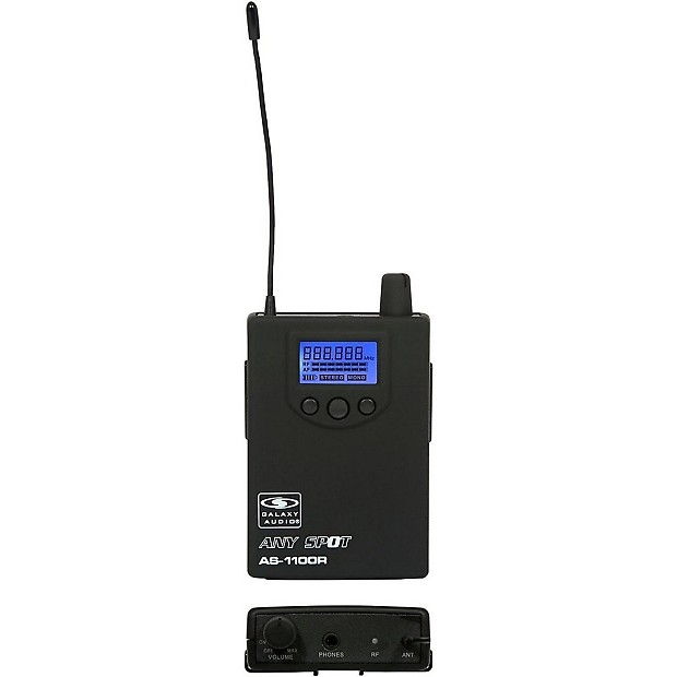 Galaxy Audio AS-1100R Any Spot Wireless Monitor Receiver - Band L (655-679 MHz) image 1