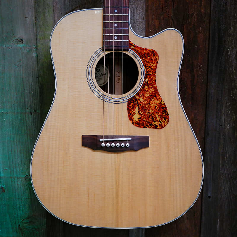 Guild Westerly Collection D-150CE with Rosewood Fretboard - Natural with Gig Bag image 1
