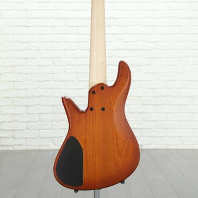 Fodera Fodera Emperor Standard Special 5-string Electric Bass 2019 Amber Burst image 6