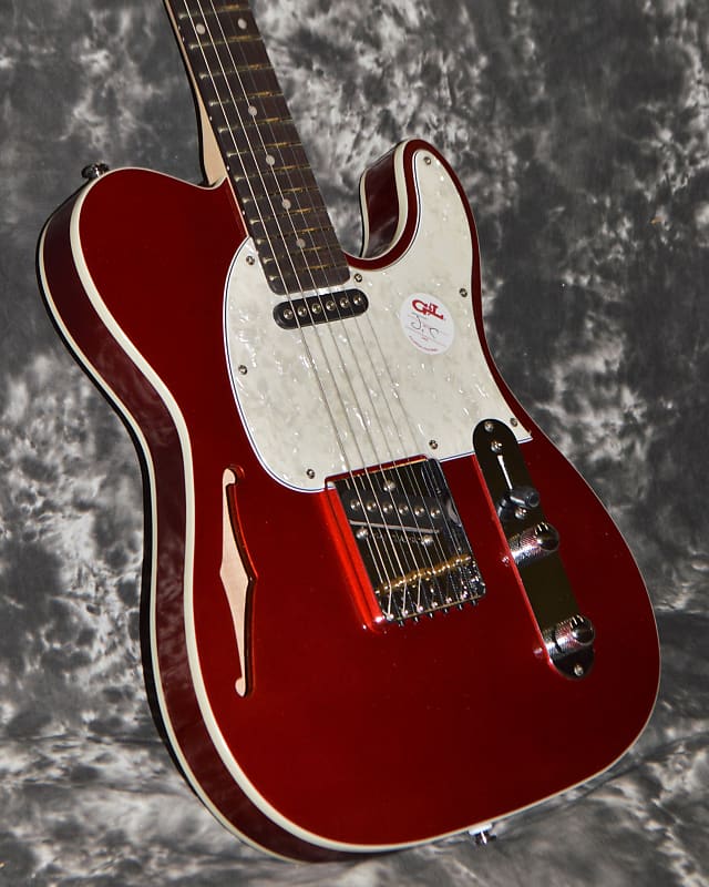 2021 G&L - Tribute ASAT Classic Semi-Hollow - Candy Apple Red | Reverb