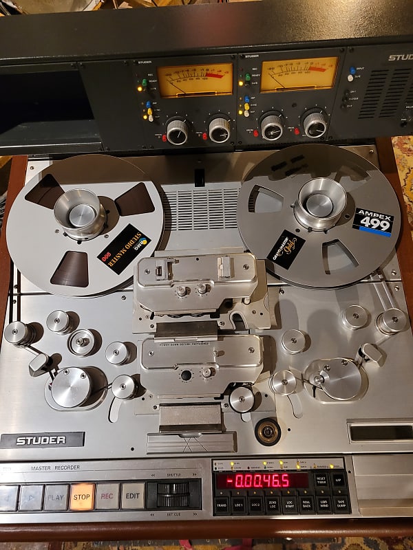 Studer A820 Master Recorder 1/2" 2 Track- includes Mark Levinson - Cello Audio Suite Reproduce Electronics image 1