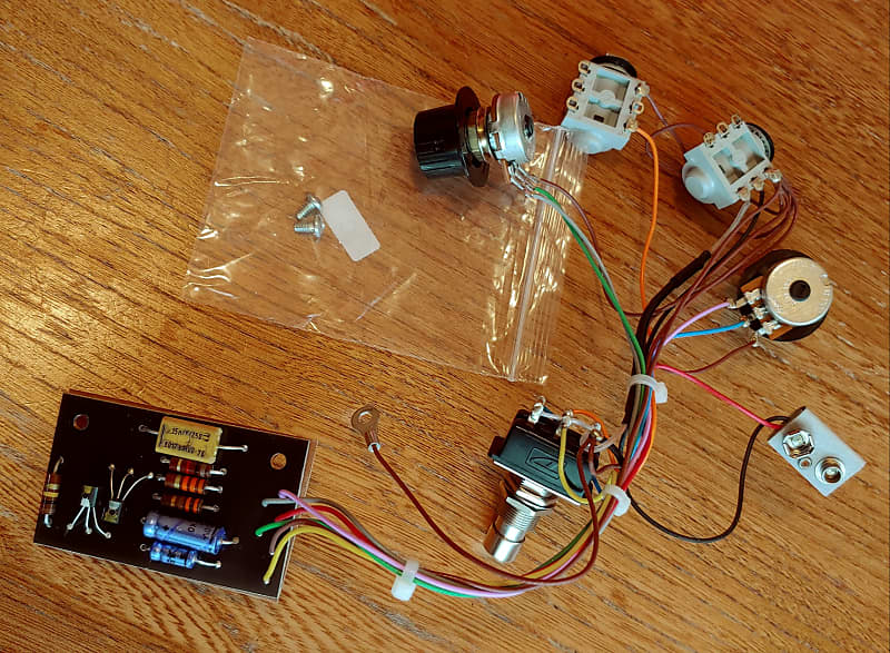 Jimmy C. Custom Fuzz Modded JH-F1 Fuzz Face Circuit BC183L