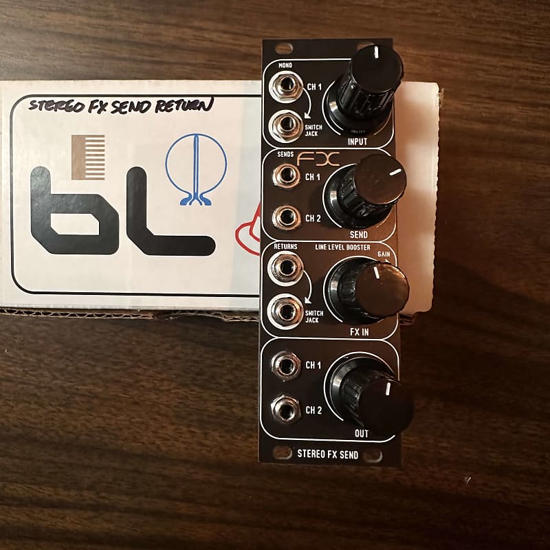 Blue Lantern Stereo FX Send Return Eurorack FX guitar pedal | Reverb