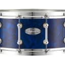 Pearl Music City Custom Reference Pure 13x6.5 Snare Drum BLUE ABALONE RFP1365S/C