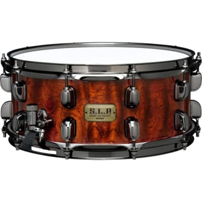 Tama SLP Series G-Bubinga Snare Drum 14x6 image 1