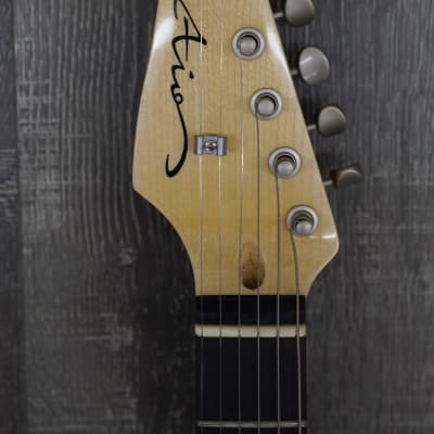 AIO S4 Left-Handed Electric Guitar - Sunburst (Brown Pickguard) w/ Gator GC-Electric-A Case image 4