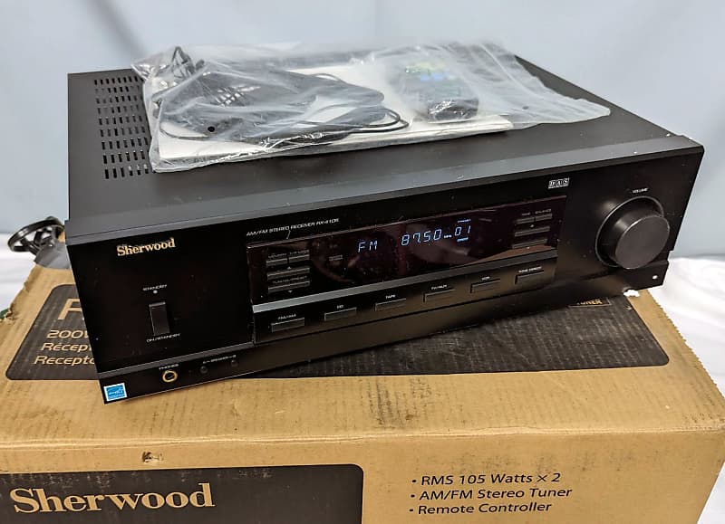 Sherwood RX 4105 2 Channel 100 Watt Receiver - Tested - sold Working