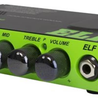 Trace Elliot ELF® 200/130W Ultra Compact Bass Amplifier Black/Green image 2