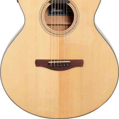 Ibanez AE275BT AE Series Baritone Acoustic-Electric Guitar, Natural Low Gloss image 1