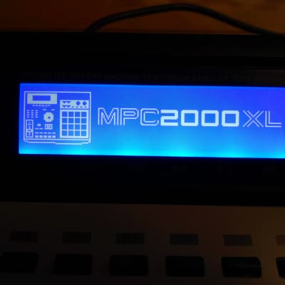 Custom Akai MPC 2000XL w/Black Pads & Blue LEDs 1GB CF Drive Maxed RAM image 14