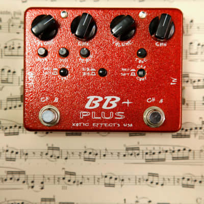 Reverb.com listing, price, conditions, and images for xotic-effects-bb-plus-preamp-and-boost