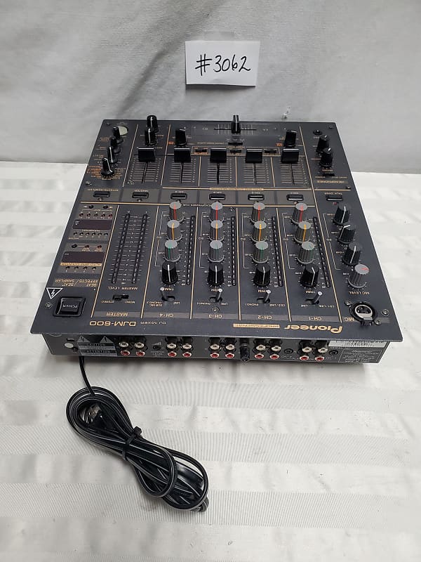 Pioneer DJM-600 Professional Four Channel DJ Mixer with | Reverb