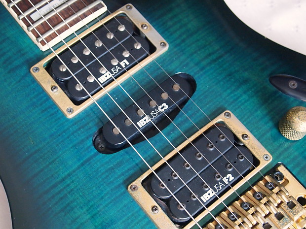 Ibanez S 540 FMTTS 'Custom Made' 1993 Transparent Green | Reverb