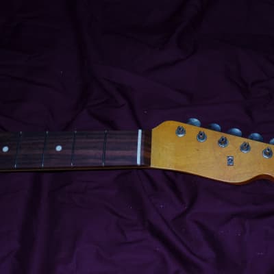 21 fret FAT 1950s Relic vintage style C shaped Telecaster Allparts Fender Licensed rosewood neck for sale