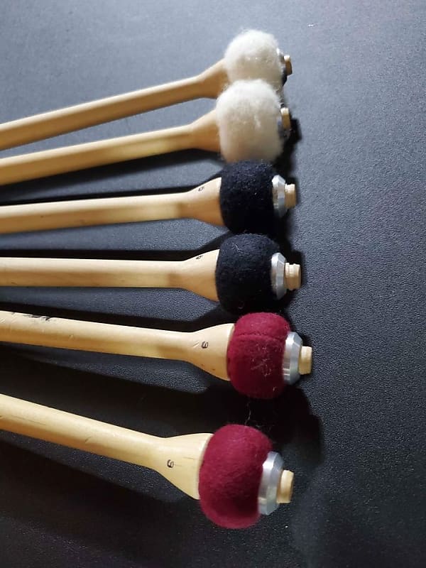 Grover Holmes Timpani Mallets 3 pair Reverb