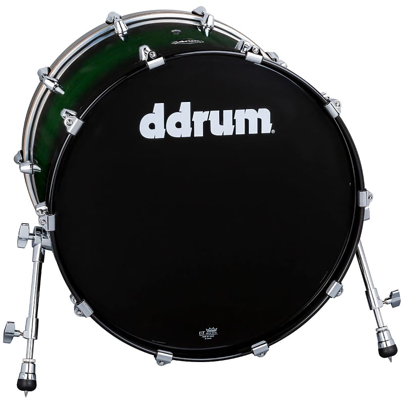 ddrum Dominion 18x22 Bass Drum Greenburst image 1