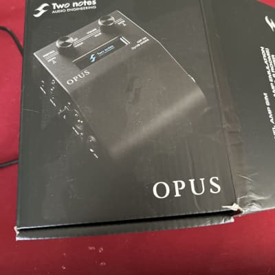 Reverb.com listing, price, conditions, and images for two-notes-opus-amp-simulator-and-dynir-engine-pedal