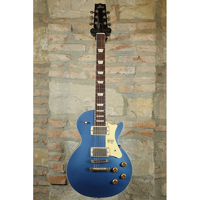 HERITAGE H-150 Artisan Aged PLB Limited Edition - Aged Pelham Blue 