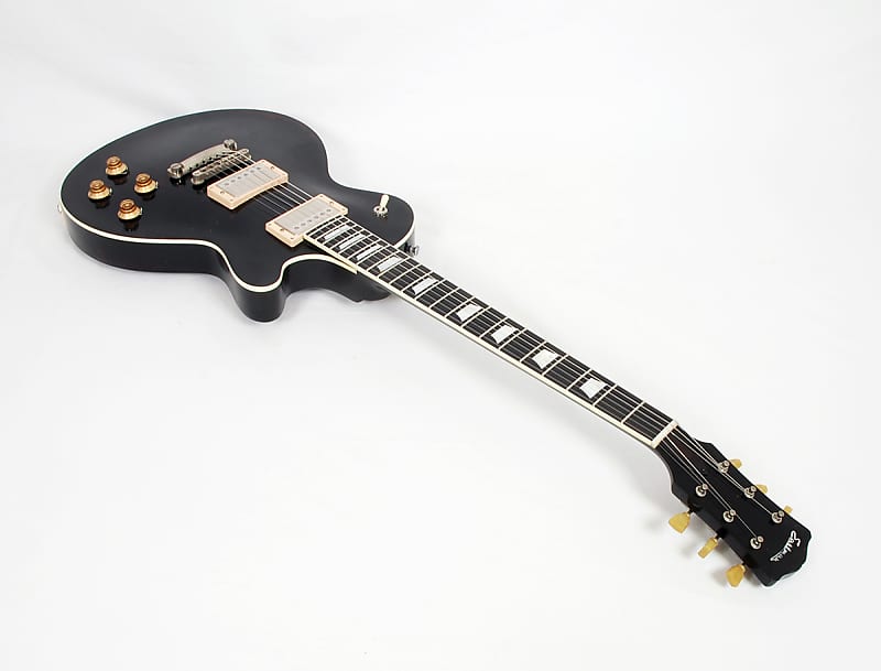 Eastman SB59/V-BK Antique Varnish Black Solid Body With Case #52442 @ LA Guitar Sales image 1