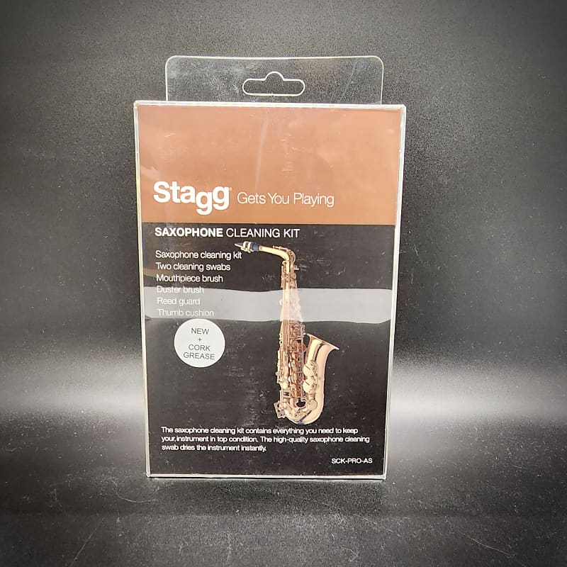 Stagg Pro Saxophone Cleaning Kit Reverb