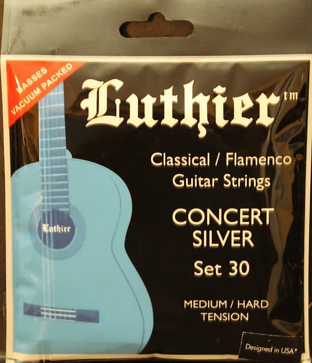 Luthier Classical Guitar Strings 30 Silver Plated Reverb