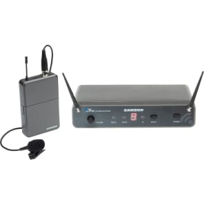 Samson Concert 88 16-Channel True-Diversity UHF Wireless Lavalier Mic Presentation System - C Band (542-566 MHz)