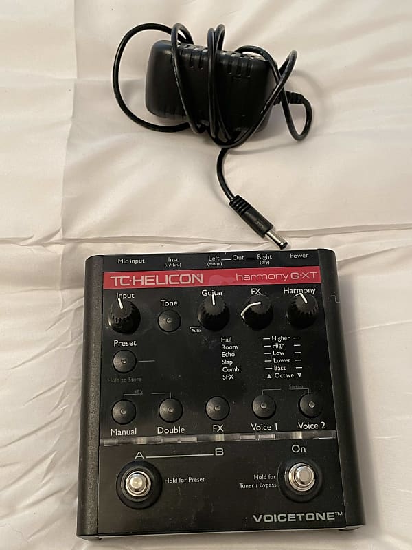 TC Helicon VoiceTone Harmony-G XT 2009 - 2021 - Black | Reverb