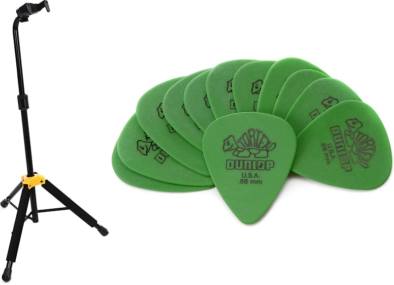 Hercules Stands GS414B PLUS Single Guitar Stand with Auto Reverb