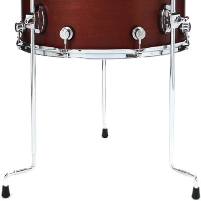 DW Performance Series Floor Tom - 16 x 18 inch - Tobacco Stain image 1