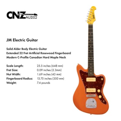 JM-MB | Electric Guitar - Midnight Blue image 4