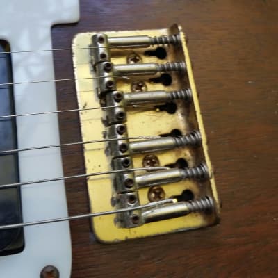 Vintage 1981 Ibanez Blazer Series Custom Made guitar JAPAN natural mahogany image 8