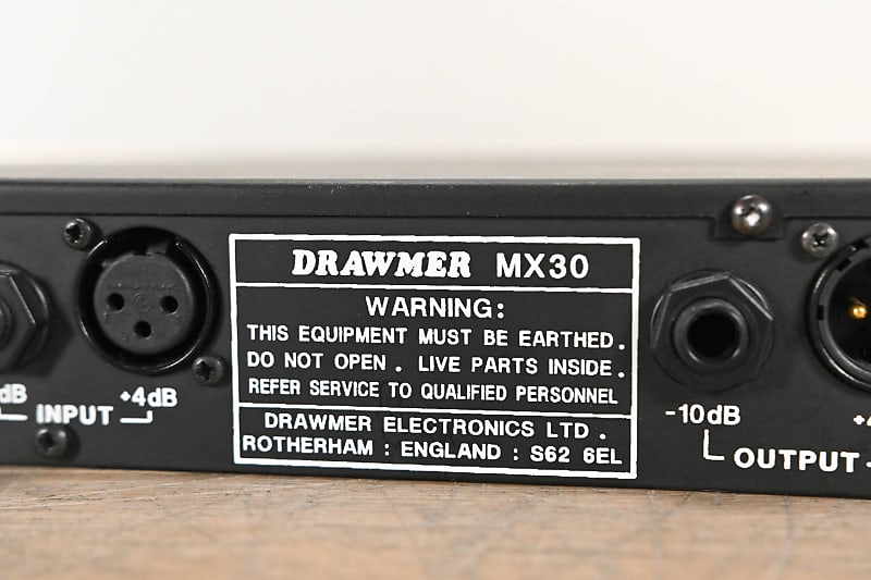 Drawmer MX30 Dual Gated Compressor/Limiter CG007TW | Reverb