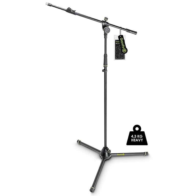 Microphone Table Stand Boom bk - omnitronic