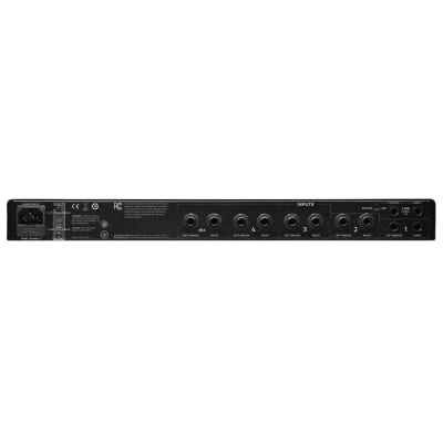 AKG HP6E 6-Channel Headphone Amp Amplifier w/ 4 Selectable Stereo Inputs 1U Rack image 3