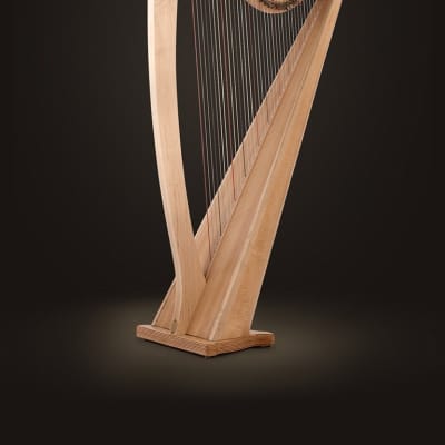 Lyon & Healy Troubadour VI Lever Harp Natural for sale