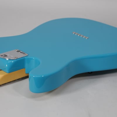 2022 Fender American Pro II Telecaster Miami Blue Electric Guitar w/OHSC image 13