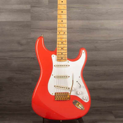 USED - Fender Custom Shop '56 NOS Fiesta red stratocaster s#R88311 image 2