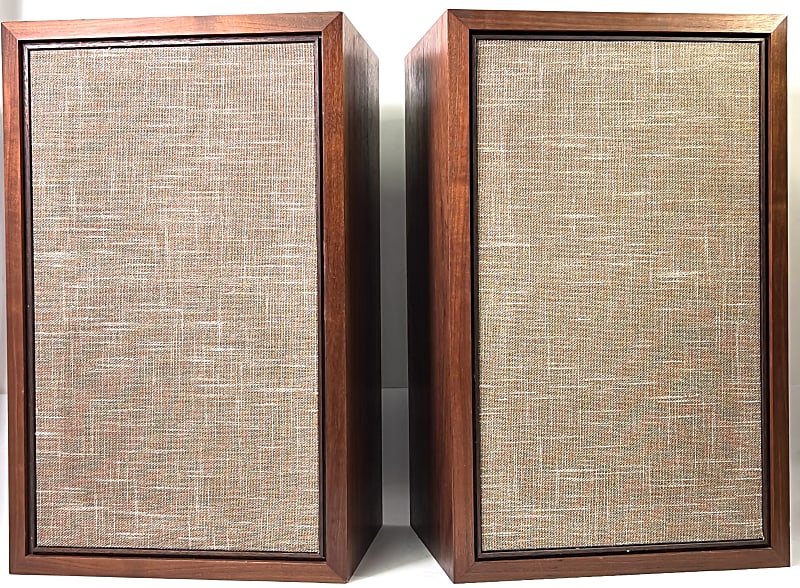 Vintage TEAC Model LS-350 Acoustic Suspension 3-Way Speaker System 40W Japan Late 1960s *RARE*  			