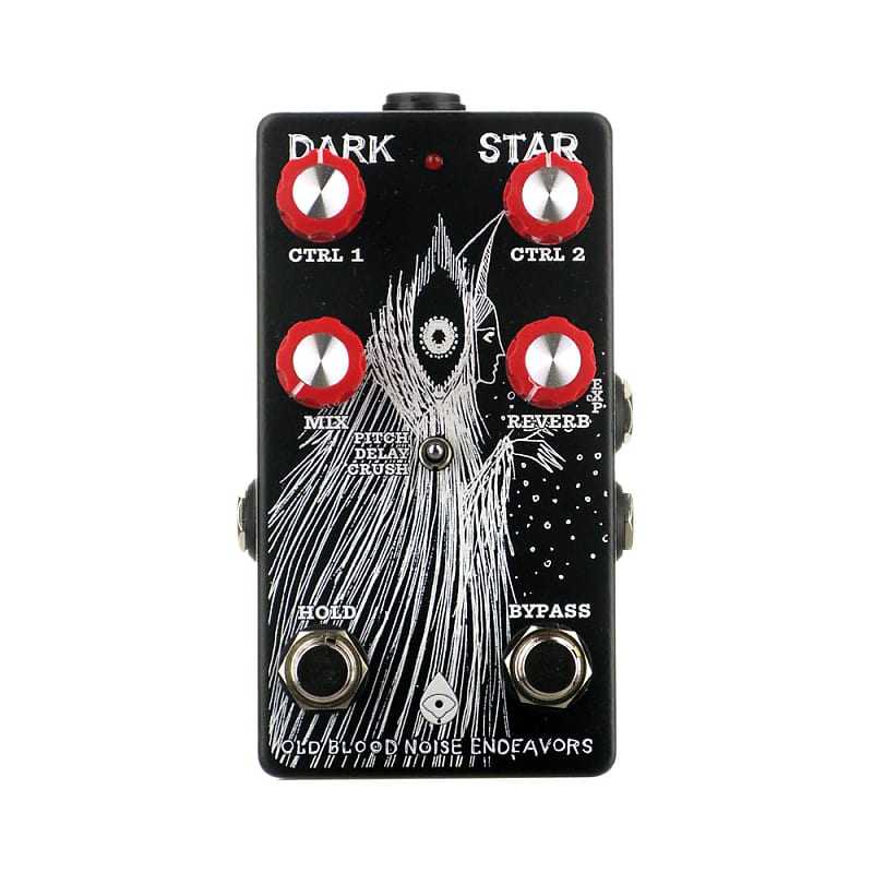 Old Blood Noise Endeavors Dark Star Reverb, Black/White (Gear Hero Exclusive) image 1