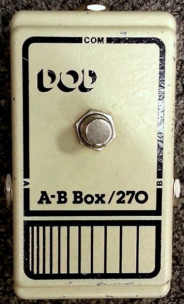 DOD A-B Box 270 – Action Sound Music