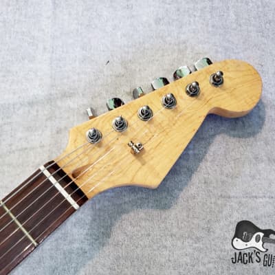 Home Brewed "Strat-o-Beast" Electric Guitar w/ Ric Pups (Natural Gloss Exotic Wood) image 7