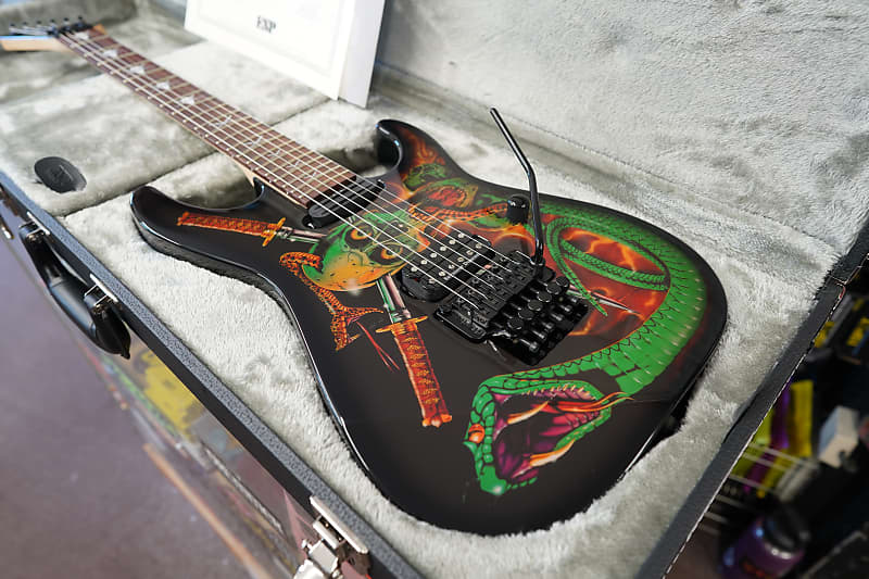 ESP Skulls & Snakes George Lynch Signature | Reverb