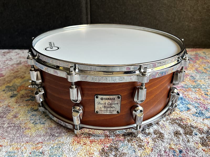 14”x5,5” Yamaha Beech Custom Absolute snare drum